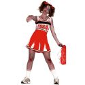 Zombie-Cheerleader-Kostüm Komplettes Kleid Für Damen