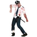 Zombie-Cop-Kostüm Mit Hut Für Herren