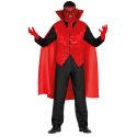 Lord Devil Kostüm Mit Umhang Für Herren