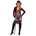 Voodoo-Kostüm Mit Jacke Für Damen