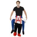 Gruseliges Clown-Pferd-Kostüm Für Herren