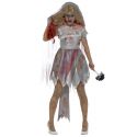 Deluxe Zombiebraut-Kostüm Für Damen