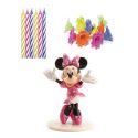 Kerzen- und Figuren-Set Minnie Mouse
