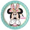 8 Platos Minnie Tropical 20 cm