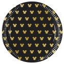 Mickey Gold Pappteller