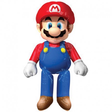Mario-Bros Airwalker Folienballon