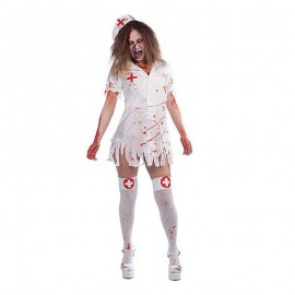 Zombie-Krankenschwester-Kostüm Für Erwachsene