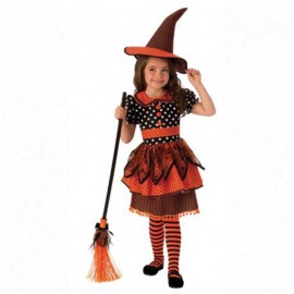 Polka-Hexe-Kostüm Für Kinder
