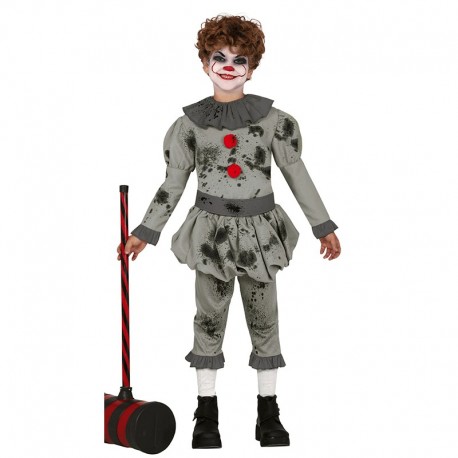 Bad Clown Boy Kostüm Für Kinder