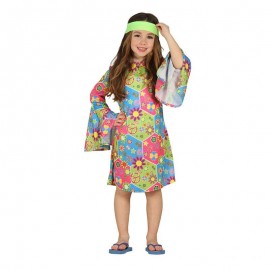 Hippie-Mädchen-Kinderkostüm
