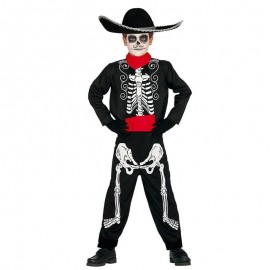Mariachi-Skelettkostüm Für Kinder