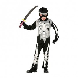 Skelett-Ninja-Kostüm Für Kinder