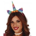 Einhorn-Stirnband Multicolour
