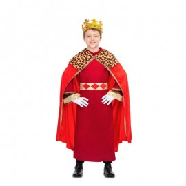 Rotes Zaubererkönig-Kostüm