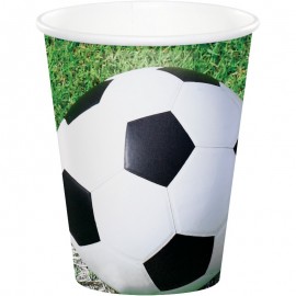 Fußball Pappbecher