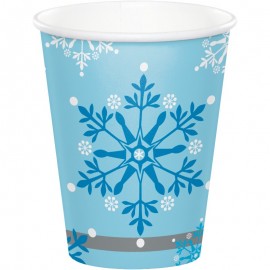 Sneeuwvlokken Pappbecher
