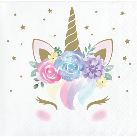 Einhorn Baby Papier Servietten