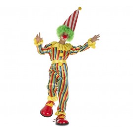 Gestreiftes Clownkostüm Für Kinder
