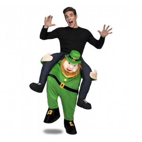 St. Patrick-Kostüm Zum Aufsitzen Für Erwachsene