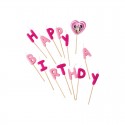 Happy Birthday Kerzen Minnie Mouse