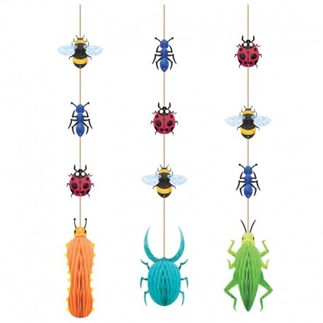 Hängende Insekten