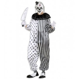 Killer Pierrot Kostüm Für Erwachsene