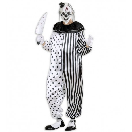 Killer Pierrot Kostüm Für Erwachsene