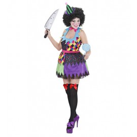 Horror-Clown-Kostüm Für Damen