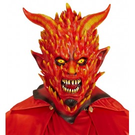 Maschera Diavolo in Fiamme