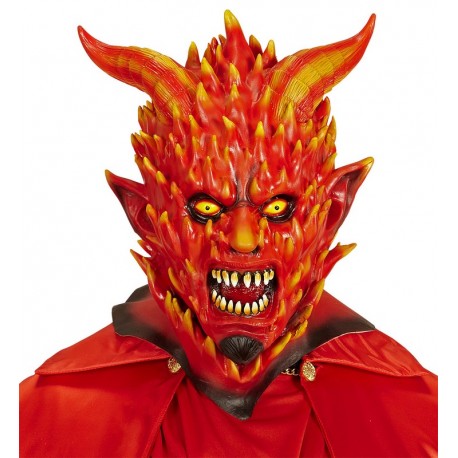 Maschera Diavolo in Fiamme