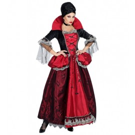 Deluxe Vampirkönigin-Kostüm Für Damen
