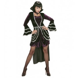 Gothic-Vamp-Kostüm Für Damen