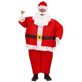 Aufblasbares Weihnachtsmannkostüm Mit Beatmungsgerät
