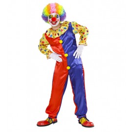Punkte-Clown-Kostüm Für Kinder