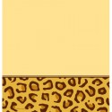 Plastiktischdecke Leopard