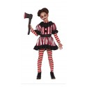 Clown-Mädchen-Kostüm