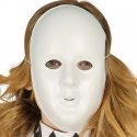 Glatte weiße Maske