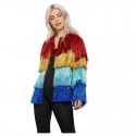 Fever Tinsel Festival Regenbogen Chalet