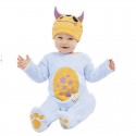 Kostüm Little Monster Baby Blau