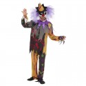Mehrfarbiges Gruseliges Clownkostüm
