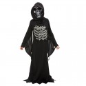 Schwarzes Skelett-Reaper-Kostüm