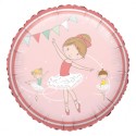 Ballerina Ballon zum Geburtstag