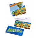 Ninja Turtles Einladungskarten