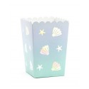 Irisierende Meerjungfrau-Popcorn-Boxen
