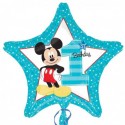 Mickey Mouse Erstes Jahr Stern Ballon