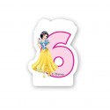 Kerze Nr 6 Disney Prinzessinnen