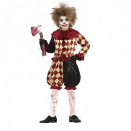 Horror-Clown-Kostüm Für Kinder