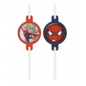 Spiderman Strohhalme