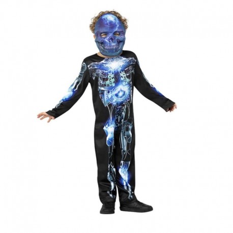 Roboter-Skelett-Kostüm