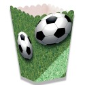 Fußball Popcornschachteln